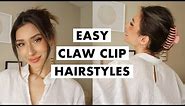 How to Wear a Claw Clip | Easy Hairstyles