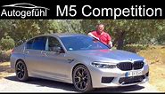 BMW M5 Competition FULL REVIEW 5-Series M 2019 - Autogefühl