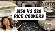 Best Rice Cookers // Zojirushi vs Isntant Pot vs Arome Rice makers