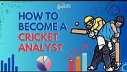 How To Become A Cricket Analyst? #cricketjob #sportsjobs #sportsindustry