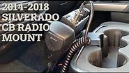 How to Install CB Radio in 2014-2018 Silverado with SKY-MO Console Mount