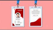 Standard ID Card Design and Size 2022 | Photoshop Tutorial