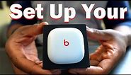 Setting Up Your Beats Fit Pro Earbuds