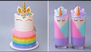 Easy & Perfect Unicorn Cake Decorating Ideas | Beautiful Colorful Cake Tutorials | So Yummy Cakes