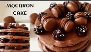 Easy Macaron Cake | Nutella Macaron Cake | Makrónková Torta | Layla's Tasty Kitchen | recepty