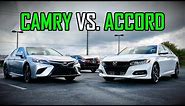 2018 Honda Accord Sport vs. 2018 Toyota Camry SE: Faceoff Comparison