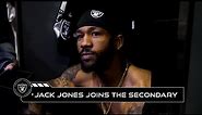 Jack Jones on Joining the Raiders: ‘I’m Going To Help Out However I Can’ | Raiders | NFL