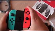 Nintendo Switch Joy Con Charging Grip Unboxing