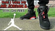 How I Lace My Air Jordan 6