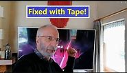 HOW TO fix horizontal lines on a Philips SmartTV with some tape ? #howto