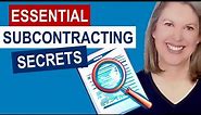 Crucial Components Every Subcontract Must Include: Government Contracting Explained