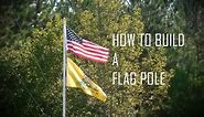 How to Build a Flagpole For Your Yard