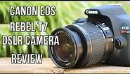 Canon EOS Rebel T7 DSLR Camera Review: A Beginner's Dream!