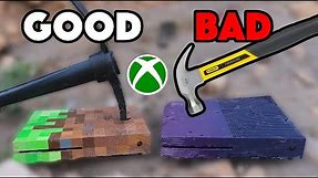 Bored Smashing - MINECRAFT AND FORTNITE XBOX ONE S