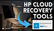 Hp Cloud Recovery Tools || How to Use the HP Cloud Recovery Tool in Windows 11 | HP Support