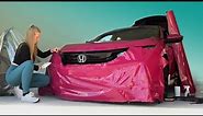 First Time Vinyl Wrapping my Civic PINK !!