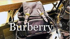 Burberry ☜SHOPPING☞ Small Crossbody Rucksack Backpack 40759731 / Black