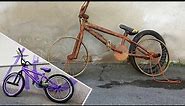 BMX Bike Restoration - LAMBORGHINI Purple