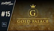 How to Design Royal Golden Logo in Photoshop