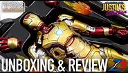 Iron Man 3 MK42 ZD Toys 1/10 Scale Figure Unboxing & Review