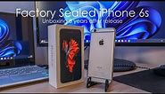 Factory Sealed iPhone 6s | Unboxing 8 years after release