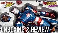 Hot Toys Iron Patriot Iron Man 3 Diecast Unboxing & Review