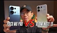 Budget Smartphones Comparison! Redmi Note 13 vs Poco M6 Pro!