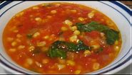 Tomato corn soup | how to make sweet corn and tomato soup at home.