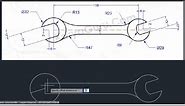 Autocad - Latihan 2D (Kunci Pas)