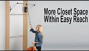 Hafele Adjustable Wardrobe Lift | DIY Closet Design