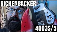 LowEndLobster Review: Rickenbacker 4003S/5 5 String Bass. A new Ric model!?