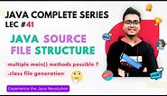Java Source File Structure | Java Tutorial #41