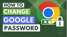 How to Change Google Account Password on Android Phone - Step-by-Step Tutorial