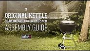 Weber Original Kettle 47cm and 57cm Charcoal Grill Assembly Guide