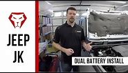 Installation Instructions for the Jeep JK Dual Battery Kit