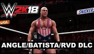 WWE 2K18 Kurt Angle, Batista and Rob Van Dam DLC Available Today
