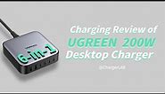 6-in-1 Charging Station | Charging Review of UGREEN 200W Nexode Desktop Charger