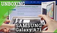Samsung Galaxy A71 Unboxing – What’s inside the box?