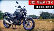 2022 YAMAHA FZ-S V3 DLX Detailed Ride Review | Mileage | Price | Changes