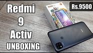 Redmi 9 Activ Unboxing - Should You Buy it ?