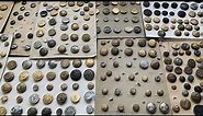 Massive Discovery of Antique Buttons! Exploring and Sorting These Rare Artifacts Civil War,Railroad