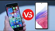 Budget Phone Battle: iPhone SE 2022 vs. Samsung A53 5G