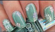 Nail Art Stickers - How To: Apply Nail Stickers - Manicure Using Self Adhesive Nail Art Sticker