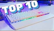 💡TOP 10 BEST WHITE GAMING KEYBOARDS FOR EVERY BUDGET