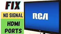 RCA TV HDMI NO SIGNAL || RCA TV HDMI PORTS NOT WORKING
