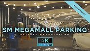 SM Megamall parking tour and rates | Covered car park in SM Megamall