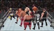 Rey Mysterio vs 20 Giants! - WWE 2K