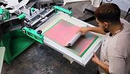 Screen printing a neon glow... - New Gen Print and Design