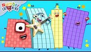 Learn To Count - Land of Big Numbers! 1 Hour Compilation | 123 - Cartoon For Kids | Numberblocks