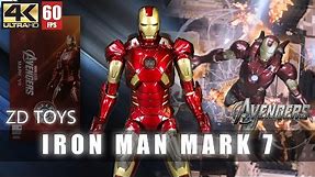 REVIEW : ZD Toys Iron Man Mark 7 MK7 | 中動 中动 Mark VII 鋼鐵俠 钢铁侠